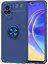 Vivo V21 E Kılıf Yüzüklü Manyetik Ravel Silikon 1
