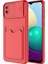 Samsung Galaxy A02 Kılıf Kamera Korumalı Sürgülü Kartlıklı Kartix Silikon 1