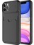 Apple Iphone 11 Pro Kılıf Kartlıklı Kamera Korumalı Sürgülü Kartix Silikon 1