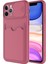 Apple Iphone 11 Pro Kılıf Kartlıklı Kamera Korumalı Sürgülü Kartix Silikon 1