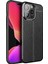Apple Iphone 13 Pro Max Kılıf Deri Desenli Lux Niss Silikon 1