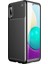 Samsung Galaxy A02S Kılıf Karbon Desenli Lux Negro Silikon 1