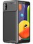 Samsung Galaxy A01 Core Kılıf Karbon Desenli Lux Negro Silikon 1
