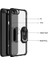 Apple Iphone 8 Plus Kılıf Silikon Kenarlı Renkli Yüzüklü Manyetik Mola Kapak 4