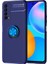 Huawei P Smart 2021 Kılıf Yüzüklü Manyetik Ravel Silikon 1