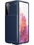 Samsung Galaxy S21 Kılıf Karbon Desenli Lux Negro Silikon 1