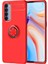 Oppo Reno 4 Pro Kılıf Yüzüklü Manyetik Ravel Silikon 1