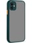 Apple Iphone 11 Kılıf Renkli Kenarlı Kamera Korumalı Buzlu Hux Kapak 1