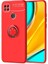 Xiaomi Redmi 9c Kılıf Yüzüklü Manyetik Ravel Silikon 1
