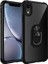 Apple Iphone Xr Kılıf Silikon Kenarlı Renkli Yüzüklü Manyetik Mola Kapak 1