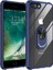 Apple Iphone 8 Plus Kılıf Silikon Kenarlı Renkli Yüzüklü Manyetik Mola Kapak 1