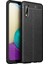 Samsung Galaxy A02S Kılıf Deri Desenli Lux Niss Silikon 1