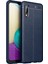 Samsung Galaxy A02S Kılıf Deri Desenli Lux Niss Silikon 1