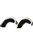 2pcs Pro Golf Hybrid Fayda Kulübü Headcover Head Koruyucu Kapak W/ No. Etiket (Yurt Dışından) 1