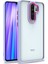 Xiaomi Redmi Note 8 Pro Kılıf Renkli Silikon Kenarlı Arkası Şeffaf Flora Kapak 1