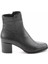 Siyah Leather Kadın Bot & Bootie K02208020503 2