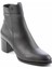 Siyah Leather Kadın Bot & Bootie K02208020503 3