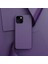 iPhone 13 Pro Max Için Deri Telefon Kılıfı - Mor (Yurt Dışından) 2