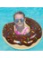 Şişme Donut Şeklinde Deniz Simidi - Kahverengi (Yurt Dışından) 3
