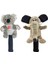 2 Adet Yumuşak Peluş Hayvanlar Sürücü Headcover 1