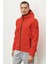 Erkek Kırmızı Standart Fit Normal Kesim Dik Yaka Softshell Mont 1