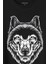 Kırmızı Gözlü Vahşi Kurt Kafası Wolf Head Bozkurt Baskılı Tişört T-Shirt 2
