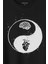 Ying Yang Kalp Beyin Yingyang Aşk Mantık Baskılı Tişört T-Shirt 2