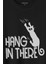 Han In There Tırmalayan Kedi Asla Pes Etme Baskılı Tişört T-Shirt 2