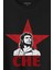Ernosto Che Guevara Red Star Kırımızı Yıldız Baskılı Tişört T-Shirt 2
