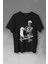 Iskelet Ölünceye Kadar Kedi Seveceğim Skeleton Cat Love Baskılı Tişört T-Shirt 1