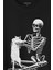 Iskelet Ölünceye Kadar Kedi Seveceğim Skeleton Cat Love Baskılı Tişört T-Shirt 2