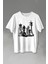 Chess Satranç Taşları Fil At Kale Vezir Santranç Baskılı Tişört T-Shirt Beyaz 1