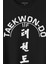 Taekwondo Tekvando Taekwon-Do Dövüşçü Baskılı Tişört T-Shirt 2