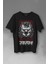 Brave Dog Head Stay Strong Güçlü Kal Gym Spor Baskılı Tişört T-Shirt 1