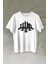 Satranç Zeka Strateji Oyunu Santranç Tahtası Baskılı Tişört T-Shirt Beyaz 1