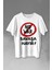 No War Savaşa Hayır Barış Istiyoruz Baskılı Tişört T-Shirt Beyaz 1