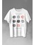 Twenty One Pilots Logo Stressed Baskılı Tişört T-Shirt Beyaz 1