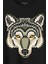 Wolf Head Kurt Silüeti Kafa Bozkurt Baskılı Tişört T-Shirt 2