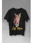 Cat Mom Kedi Mother Annesi Sevimli Masum Rengarenk Kedi Çizim Silüeti Baskılı Tişört T-Shirt 1