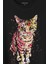 Cat Mom Kedi Mother Annesi Sevimli Masum Rengarenk Kedi Çizim Silüeti Baskılı Tişört T-Shirt 2