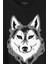 Kurt Kafası Wolf Head Bozkurt Yeşil Gözlü Baskılı Tişört T-Shirt 2