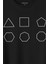 Geometri Çokgenler Üçgen Beşgen Altıgen Sekizgen Baskılı Tişört T-Shirt 2