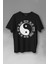 Hyuga Clan Symbol Characters Ying Yang Naruto Baskılı Tişört T-Shirt 1