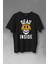 Dead Inside Smiley Skull Smile Gülen Surat Kurukafa Baskılı Tişört T-Shirt 1