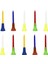 10 Parça Plastik Kauçuk Uçlu Üst Golf Tees Yumuşak Yastık Üst Tees 70MM 5