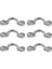 6 Adet Seatpost Clamp Bisiklet Seatpost Tutucu Klip Bisiklet Parçaları(Yurt Dışından) 2