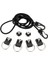 Kayak D Ring Mooring Güverte Balıkçılık Tıkma Bungee Kit Aksesuarları 4
