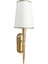 Tekli Konik Şapkalı Gold Beyaz Modern Aplik MOD-AP4403-1GB 1