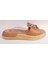 Step More Z104154 Kadın Günlük Deri Comfort Taban Taşlı Terlik 2