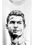 Cr7 Cristiano Ronaldo Silüet Manchester United Baskılı Tişört T-Shirt Beyaz 2